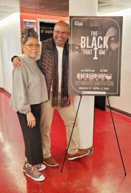 Sonia Chin and playwright Karl O’Brian Williams.