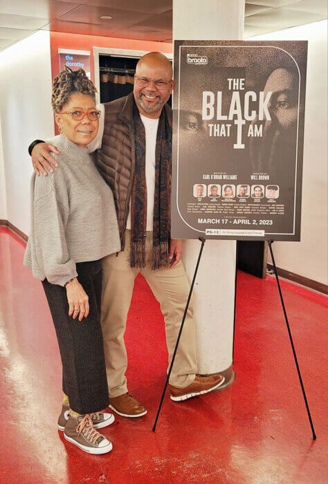 Sonia Chin and playwright Karl O’Brian Williams.
