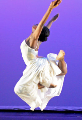 A dancer in 'Come This Far by Faith.’