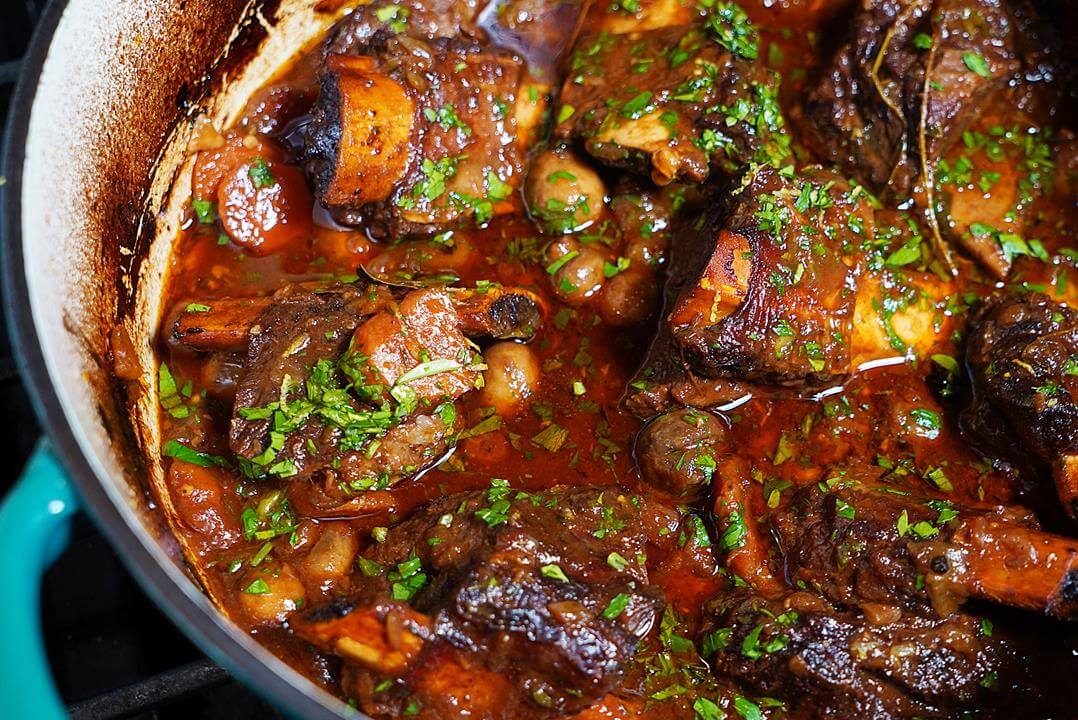 comforting braised beef short ribs