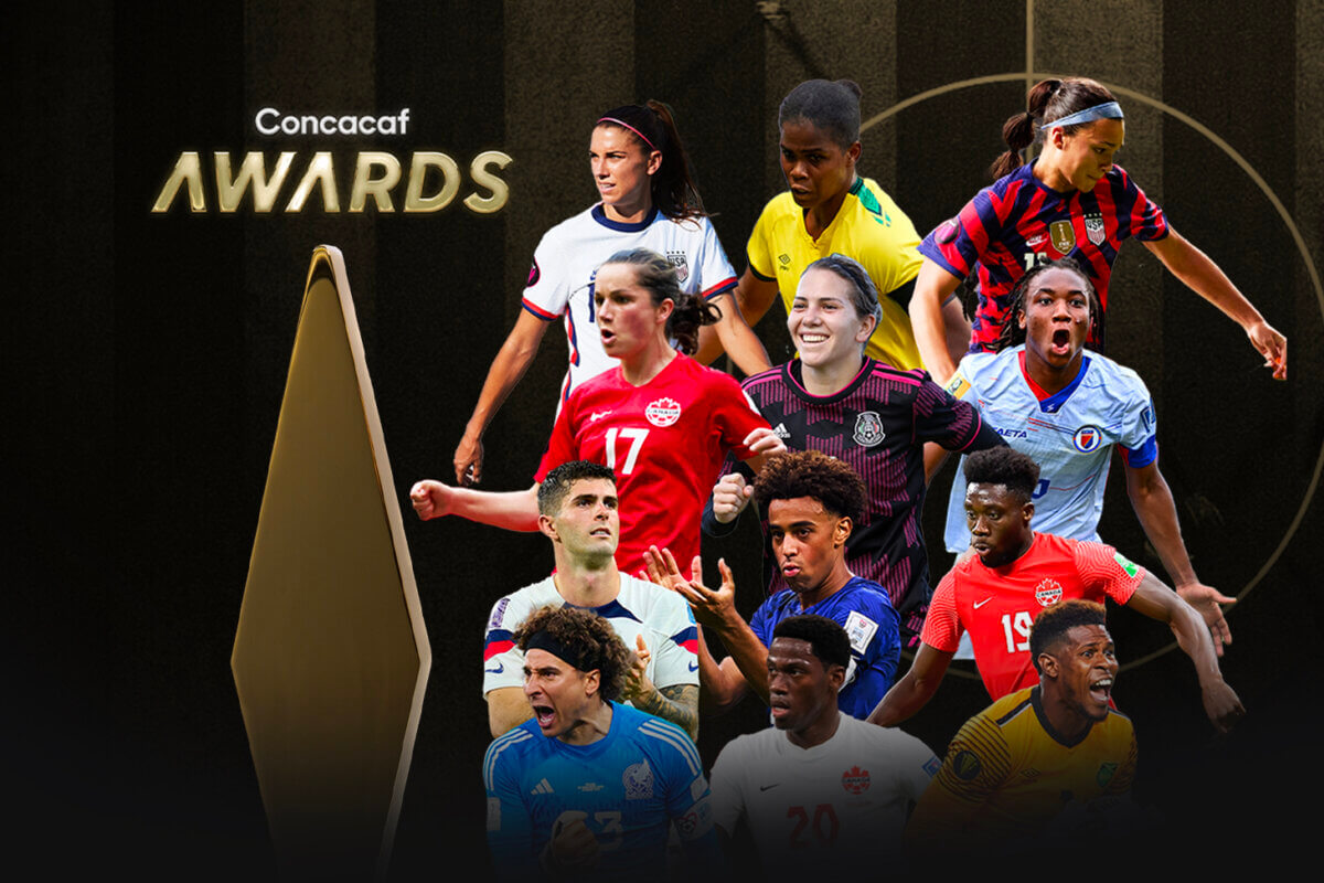 CONCACAF 2022 Player of the Year Awards nominees.