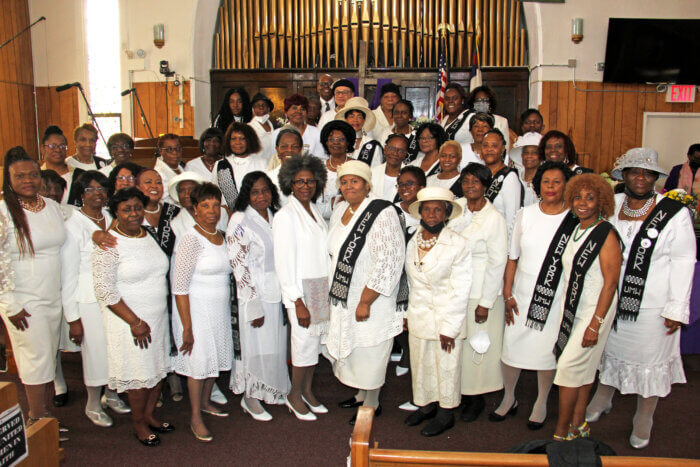Members of the United Women of Faith.