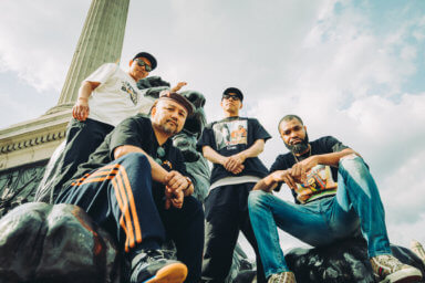 The Mighty Crown international sound system (l to r Masta Simon, Cojie, Sami T and Ninja) has eyes set on their 'The Final Round Tour' and 'Far East Reggae Cruise.'