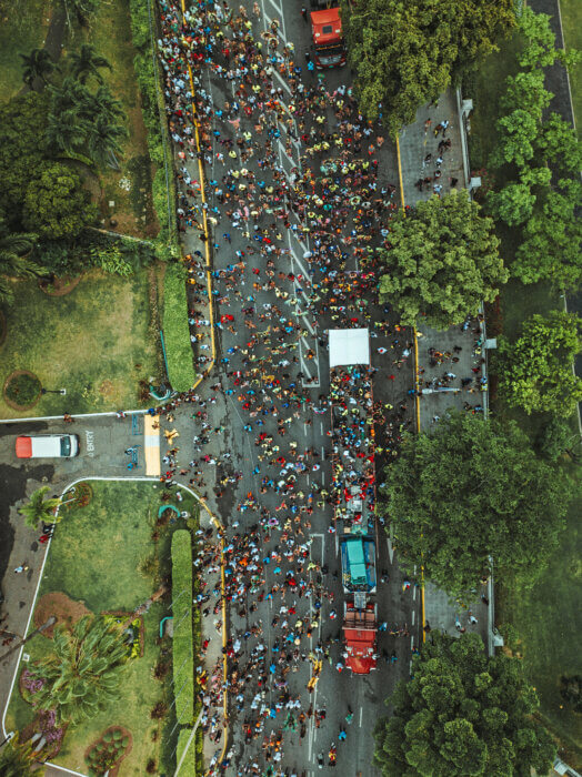 A section of the Carnival in Jamaica Road March Parade held recently in Kingston.