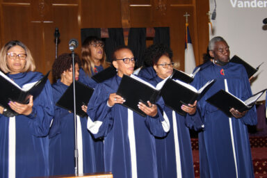 Vanderveer Park UMC Choir.