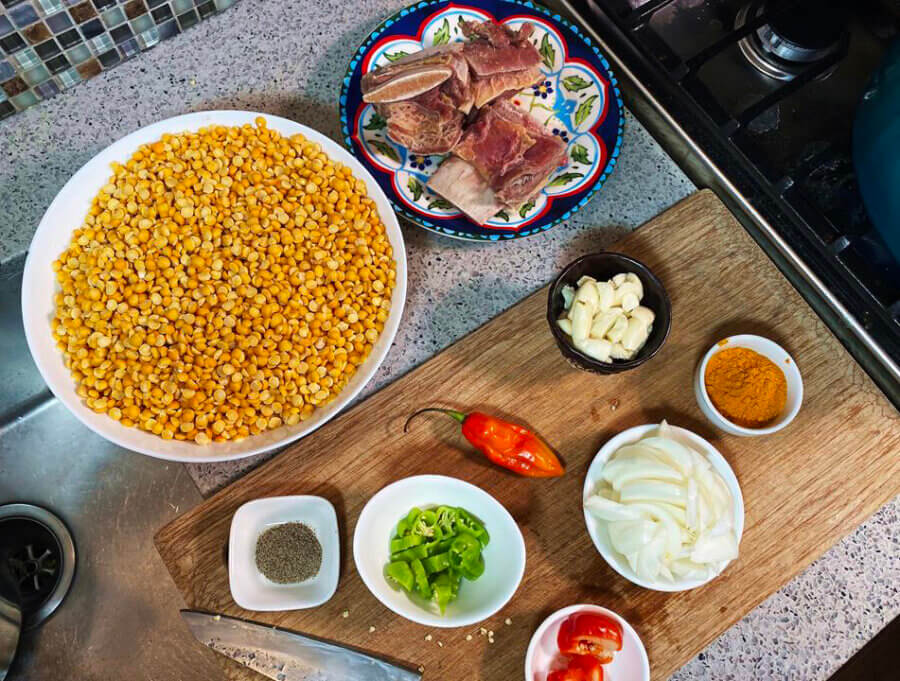 SaltBeef Yellow Split Peas Dhal Caribbean Life