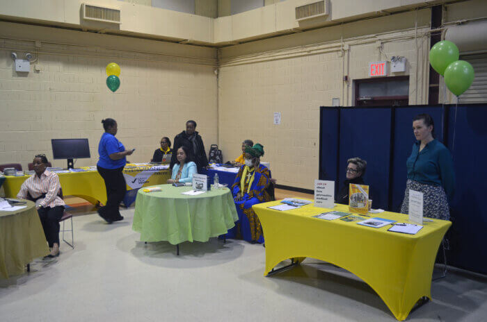 Medical professionals at the Satellite Office at Friends of Crown Heights Educational Center in Brooklyn. 