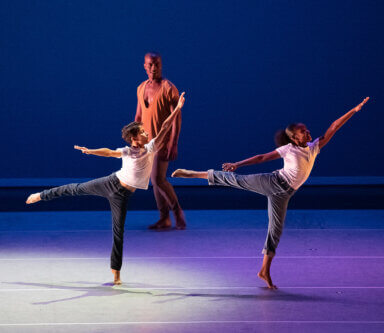 AAADT's Vernard Gilmore students from The Ailey School Junior Division in Hope Boykin's Chasing the Spirit 2023 Ailey Spirit Gala.