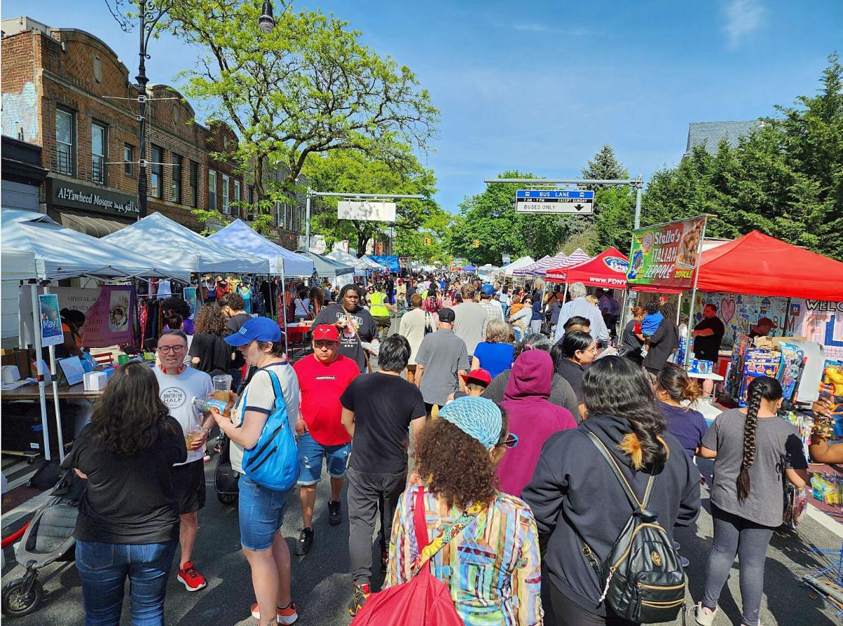 Hundreds of residents turned out for the Annual Church Avenue Street Fair on Sunday, May 7, 2023.