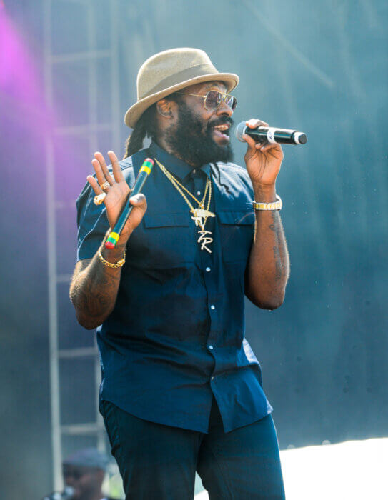 Jamaican singer Tarrus Riley.