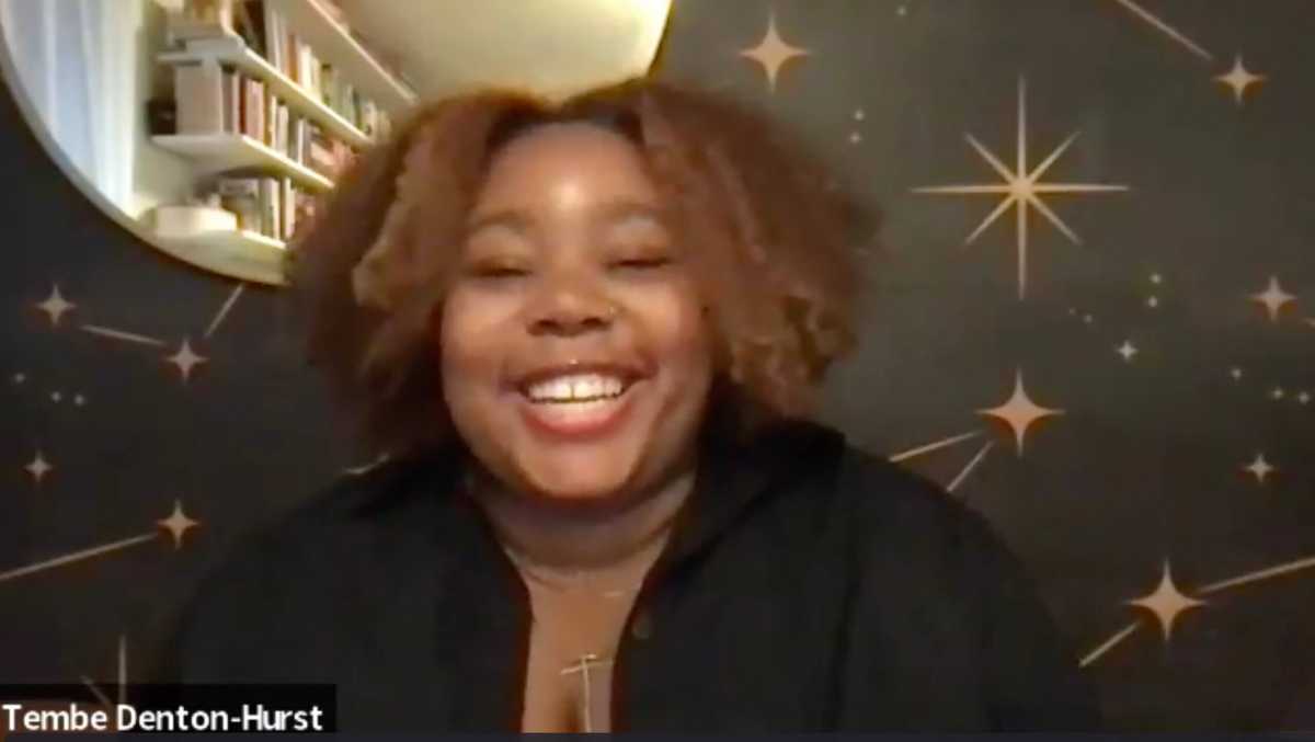‘Homebodies’ author Tembe (pronounced Tem-bay) Denton-Hurst. 