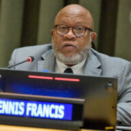 General Assembly holds an informal interactive dialogue with Dennis Francis, permanent representative of the Republic of Trinidad and Tobago to the United Nations, candidate for the position of President of the General Assembly for the 78th session.