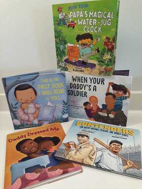 Books for Father’s Day.