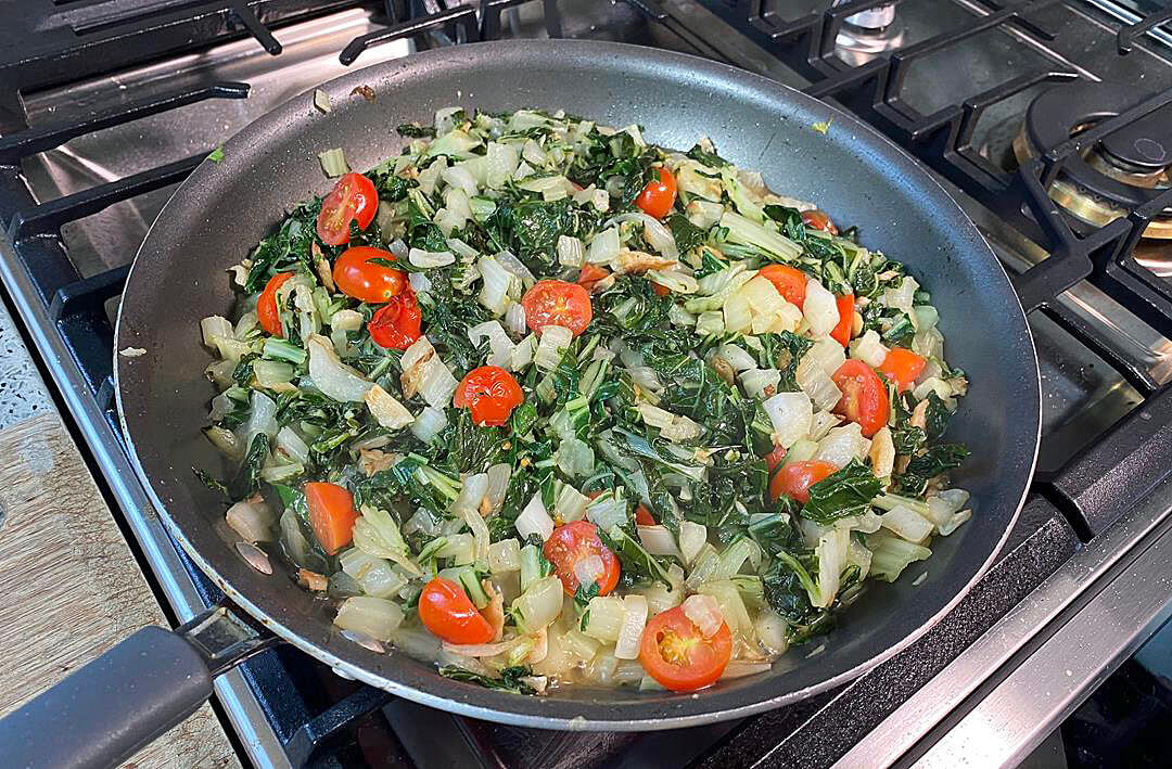 Fry Pak Choi With Saltfish – Caribbean Life