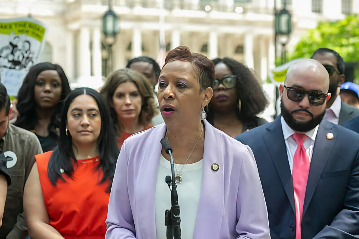 City Council Speaker Adrienne Adams.