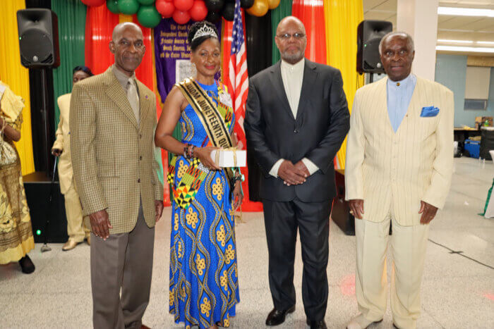 New Queen Betty Thorpe with some IOUM Executive Committee members of the Grand Council.