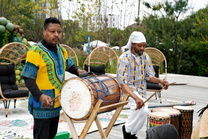 Drummers from The Sound The Sound.