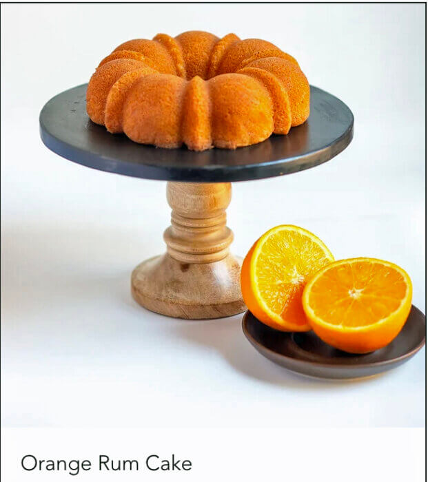 The Orange Rum Cake.