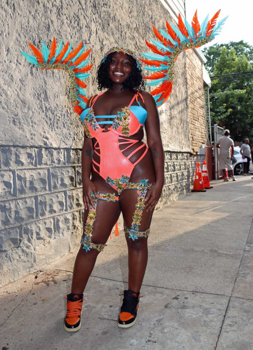 Takia Gilmore portrays "Lust.”