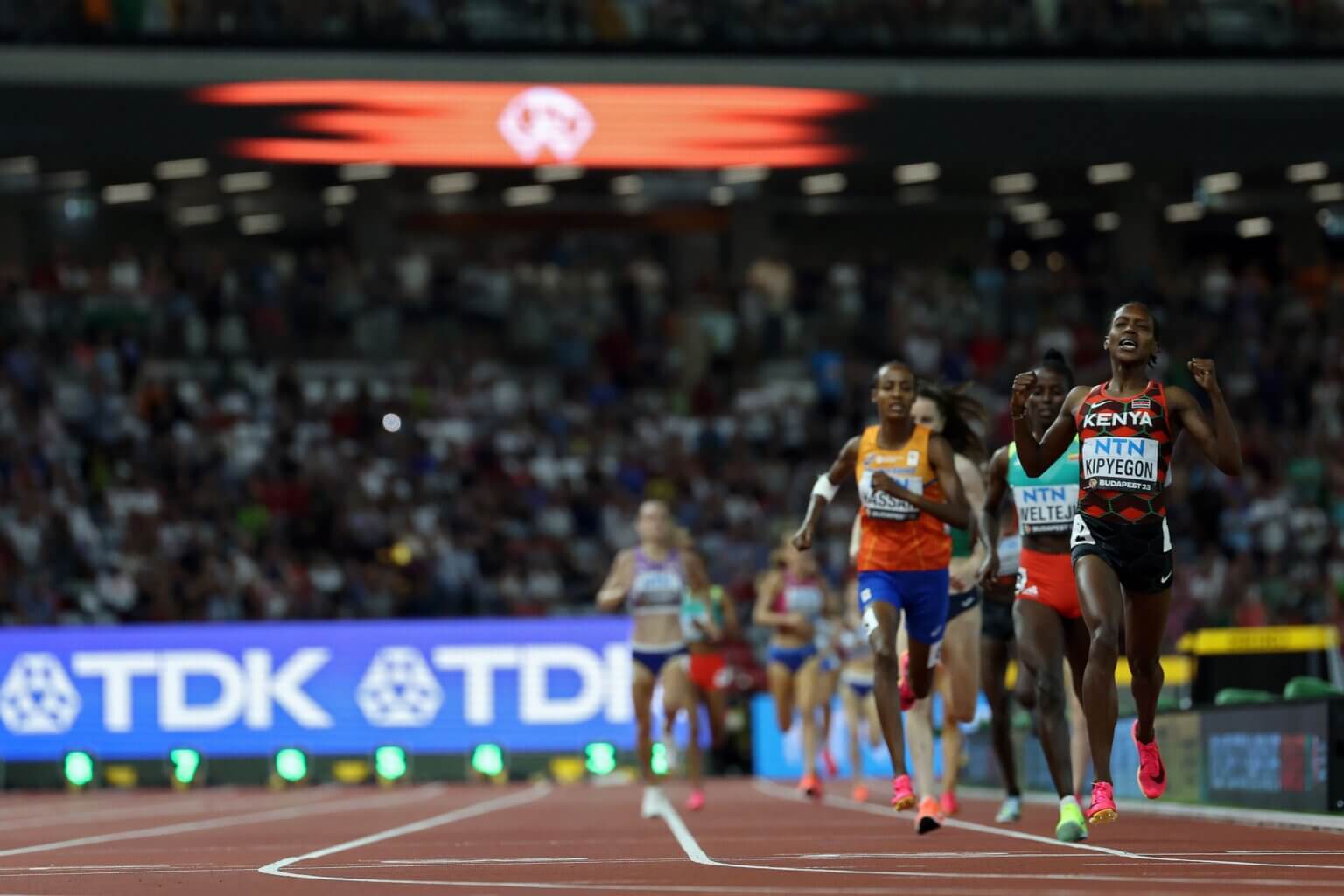 Three legends earn more gold, new star rises at the World Athletics