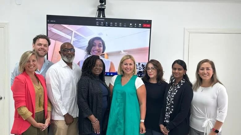 Members of the World Bank’s Improving Mental Health in Sint Maartin Project Team