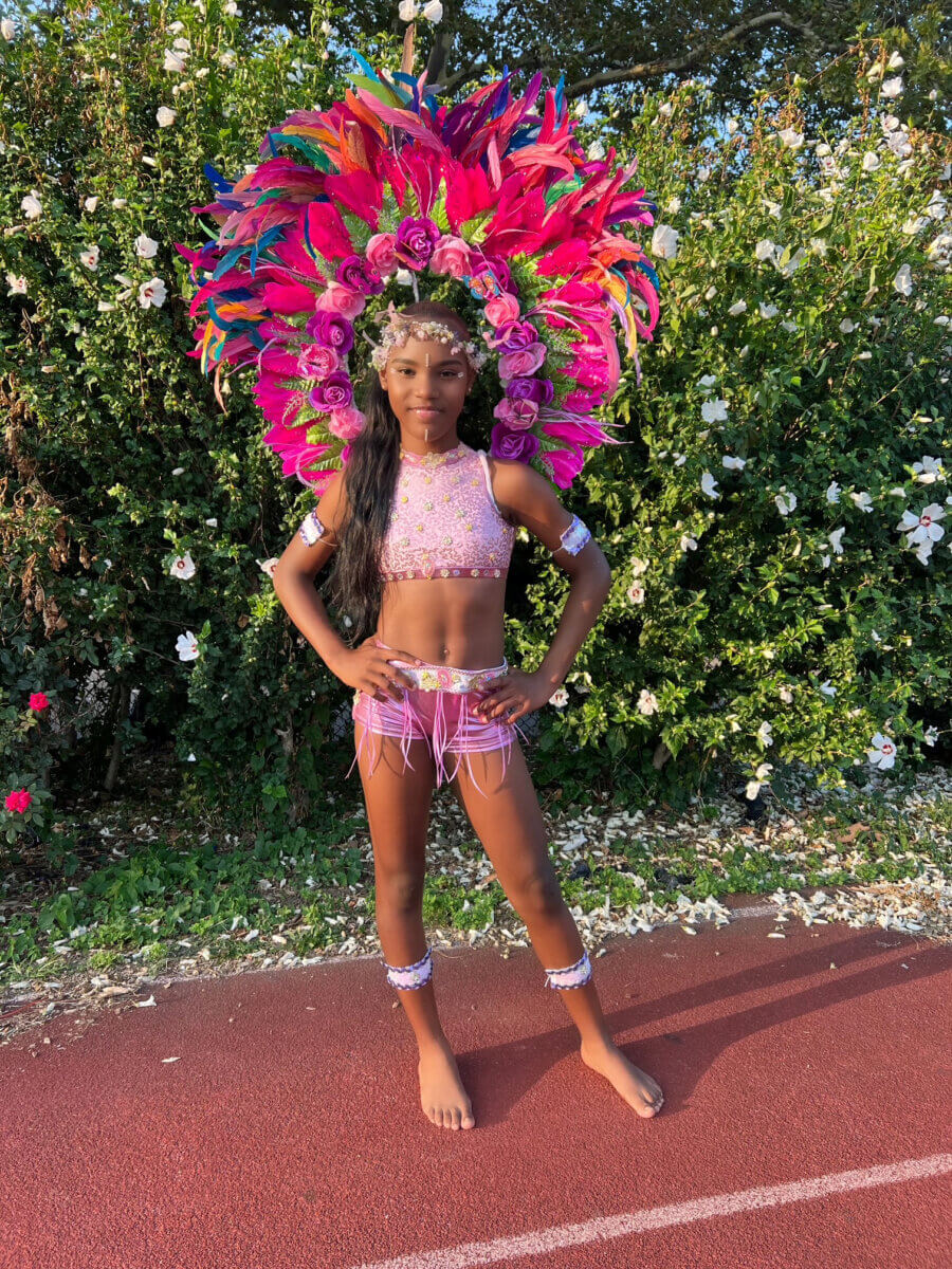 Zola-Kai Rodriguez, portrays frontline section: 'The Dancing Garden.’