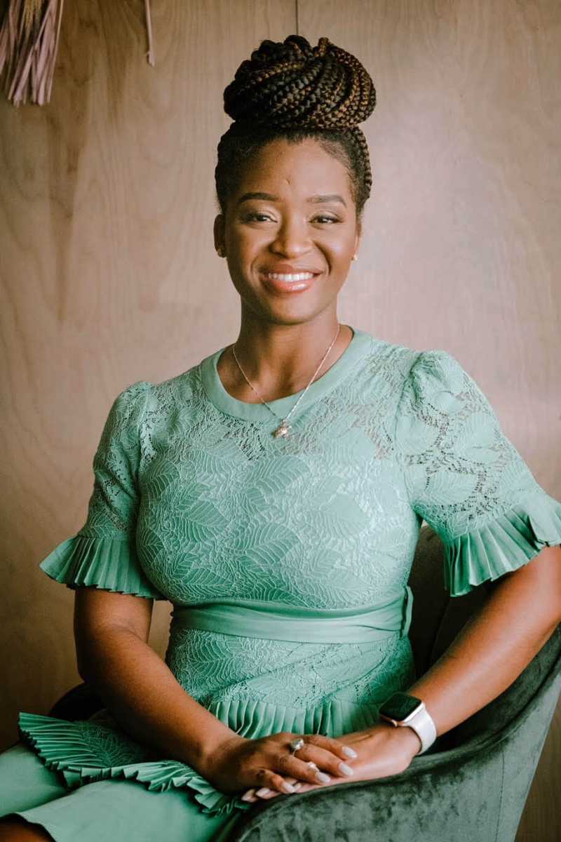Founder of the Blueprint Foundation, Roxanne Hermanstyne.