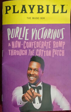 The Playbill for “Purlie Victorious.”