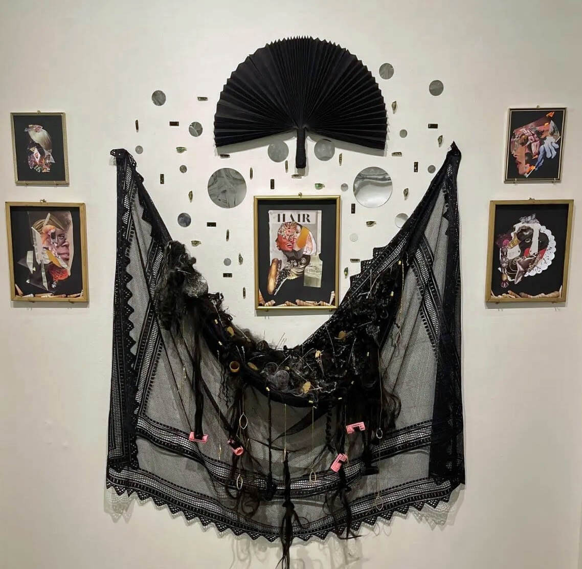 Artwork from Vanezza Cruz's new collection, Vanidades II: Sin nombre pero con memorias (English: Vanities II: Without a name but with memories).