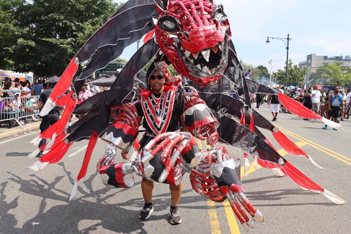 Vaughan Halyard, of Far Rockaway, Queens, portrays "Puppet.”
