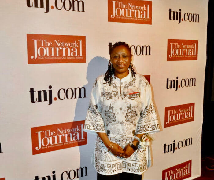 Five-time author Rosalind Kilkenny McLymont seen here at a past Network Journal Awards ceremony in New York City.