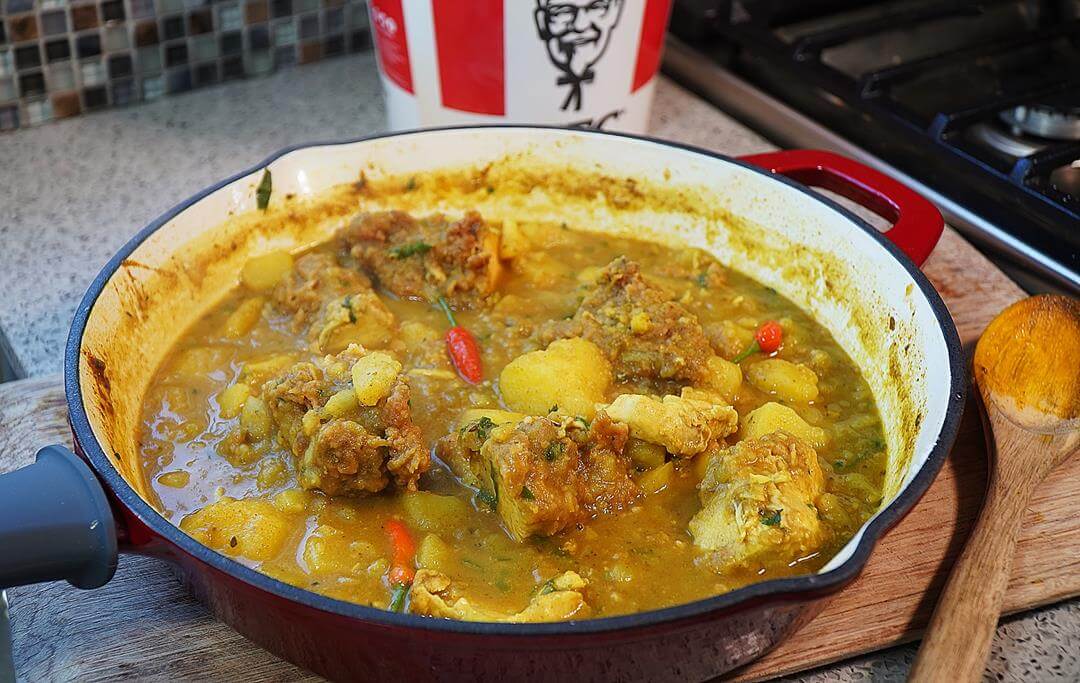 Curry KFC recipe.