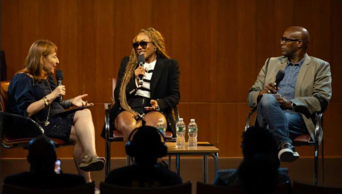 Patricia Meschino, Naila Blackman and Keran Deterville.