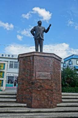Statue of Errol W. Barrow, Bridgetown, Barbados.
