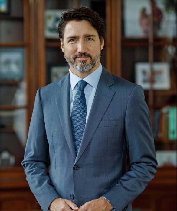 Official portrait of Canada Prime Minister Justin Trudeau.