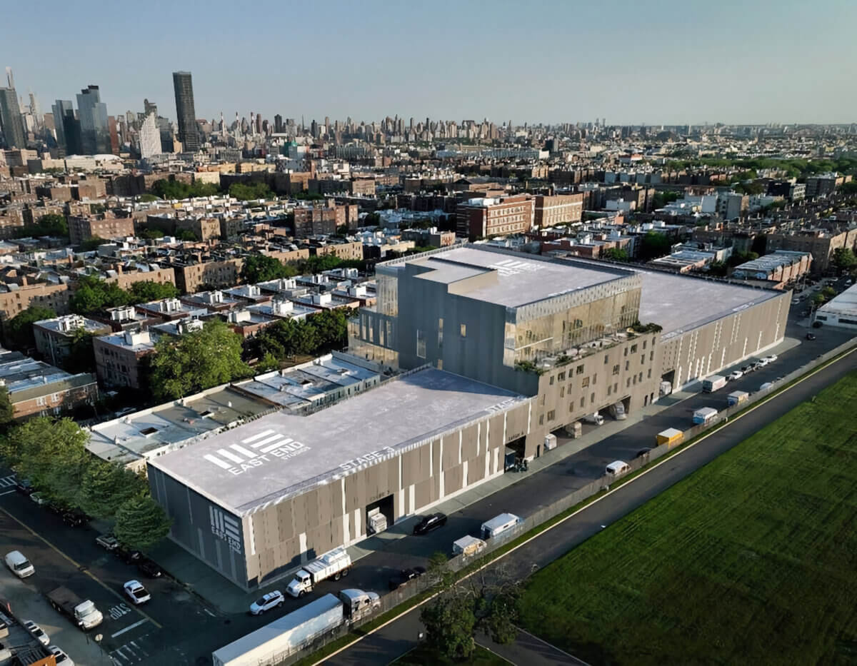 Rendering of the East End Studios Sunnyside Campus, set to be completed in early 2025.