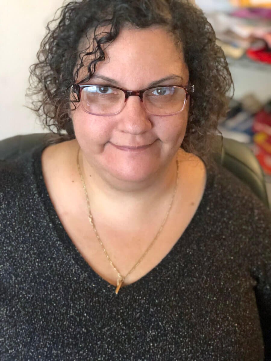 Author Mary Fashik.