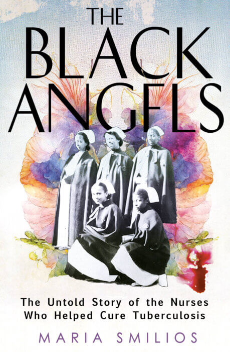 Book cover of “The Black Angels” by Maria Smilios.
