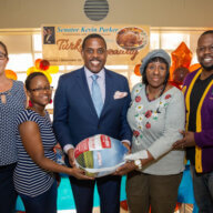 Sen. Kevin Parker's Annual Turkey Giveaway in partnership with Vanderveer Park United Methodist Church, National Grid, and A Shared Dream Foundation, on Nov. 18, upheld the cherished tradition.