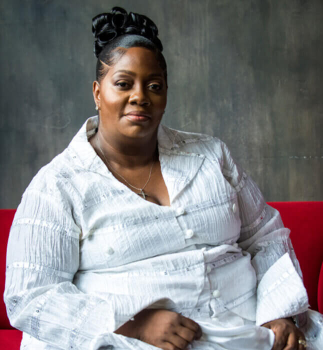 Sharmaine Byrd, pastor of Greater Mount Carmel Cathedral and Worship Center in Brooklyn.