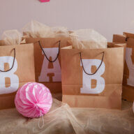 It's a girl. Baby shower.