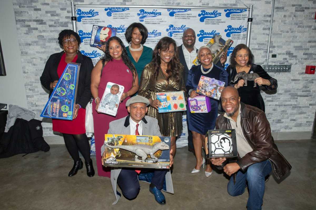 Brooklyn Democratic Party District Leaders, Executive Committee leaders and staff at the Gala.
