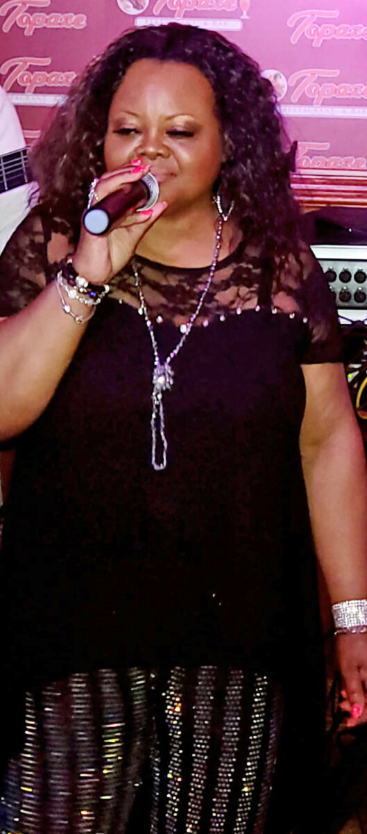 Trinidadian singer Charmaine John.