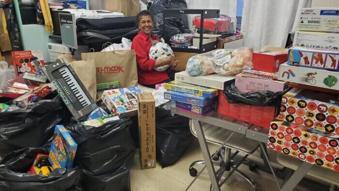 Batch of Toys donated by Xavier High School in Manhattan and coordinated by Delivering Good!  