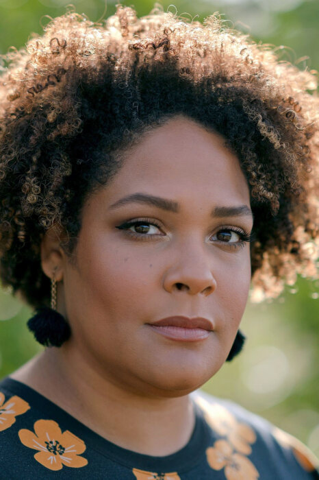 Author Ijeoma Oluo on Friday, Oct. 11, 2019 in Shoreline, Wash.