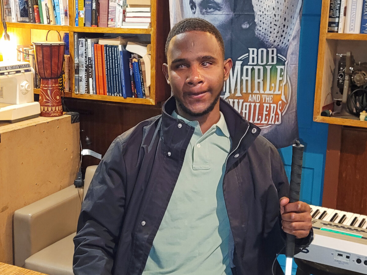 Visuallyimpaired Jamaican singer, one of the hottest new acts in dancehall for 2024 Caribbean