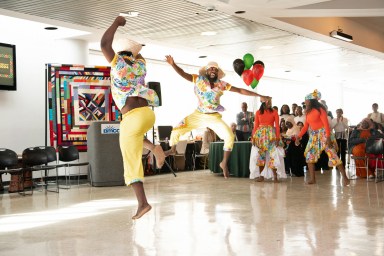 Zante Sesame Flyers Dancers.