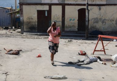 APTOPIX Haiti Prison Break