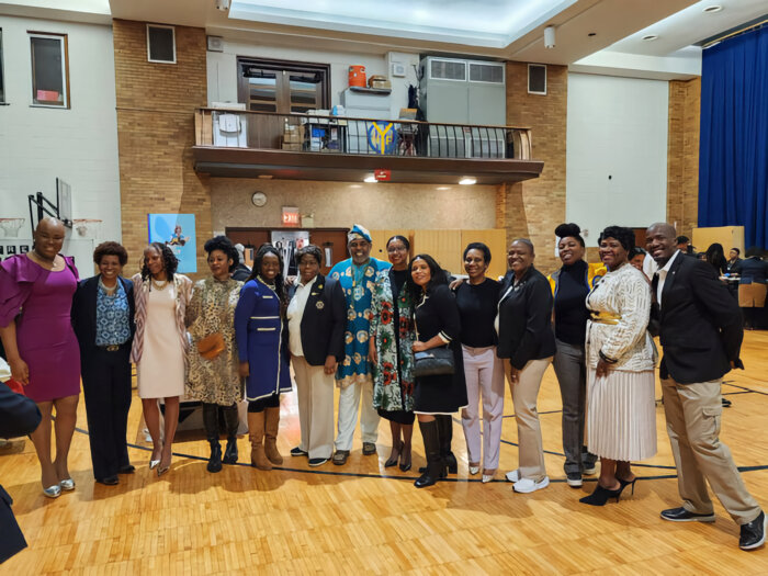Brooklyn Canarsie Lions, elected officials and participants at inaugural Brooklyn Canarsie Lions Black History Month celebration.