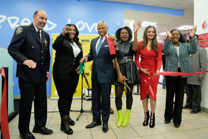 Officials celebrated the opening of Matawana Dispensary, the first Black woman-owned legal cannabis dispensary in Brooklyn, on Thursday, February 29, 2024.